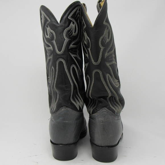  J Chisholm elephant cowboy boots men's sz 10D - Picture 5 of 8